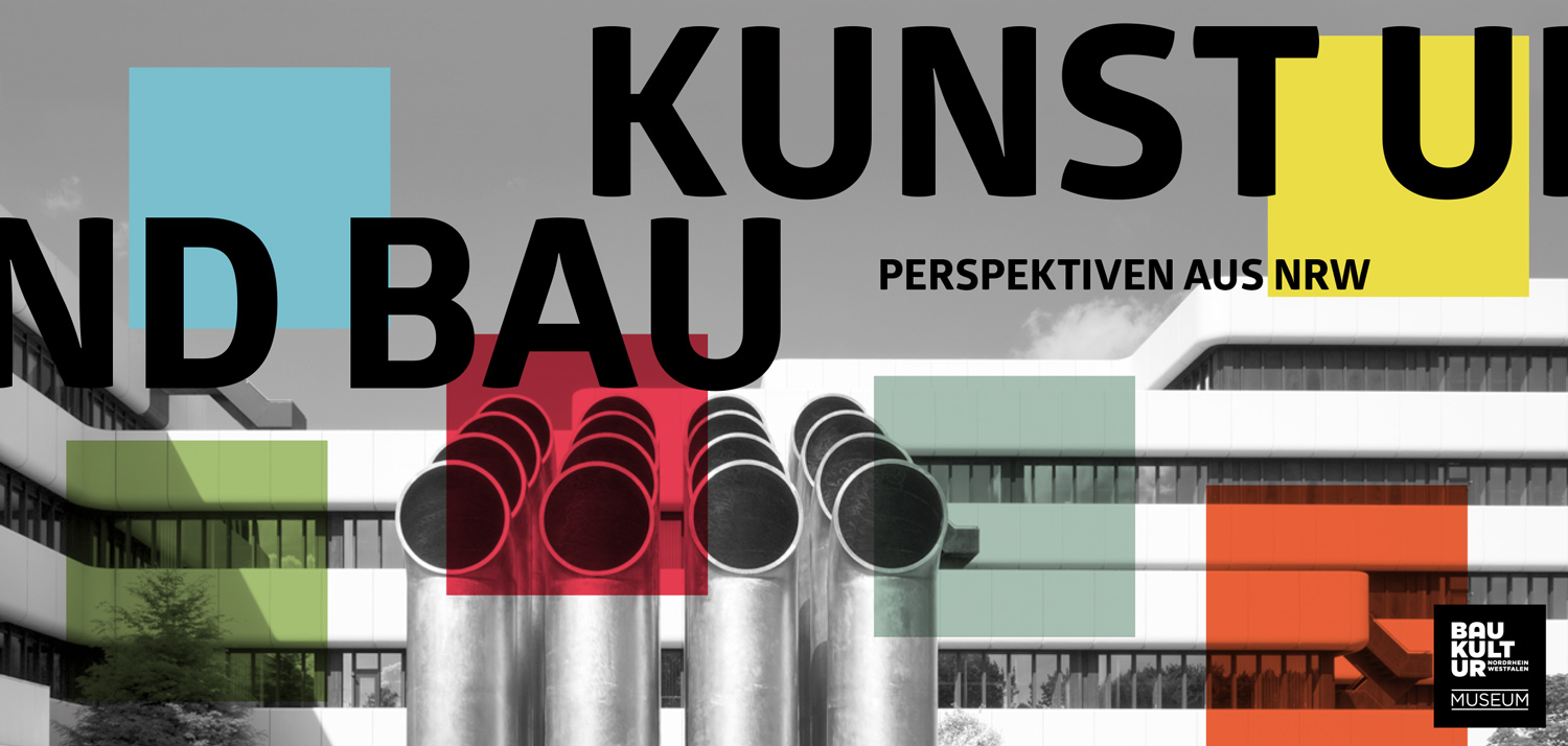 Kunst und Bau. Perspektiven aus NRW. Ausstellungsflyer